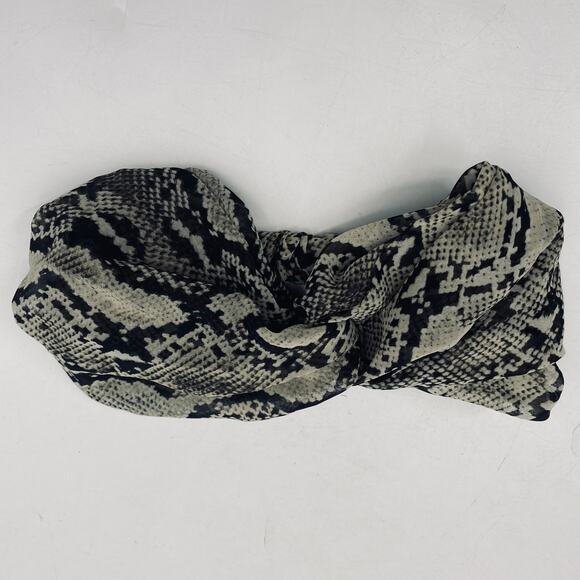 Set of 4 Anthropologie Fabric Headbands Printed Floral Boho Paisley Snakeskin - Picture 8 of 9